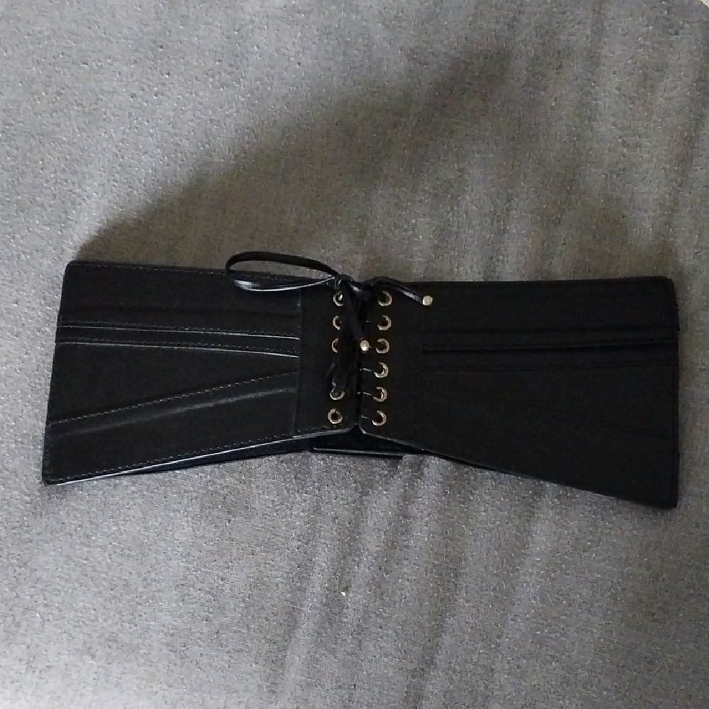 Vintage Bakers Black Corset Belt
